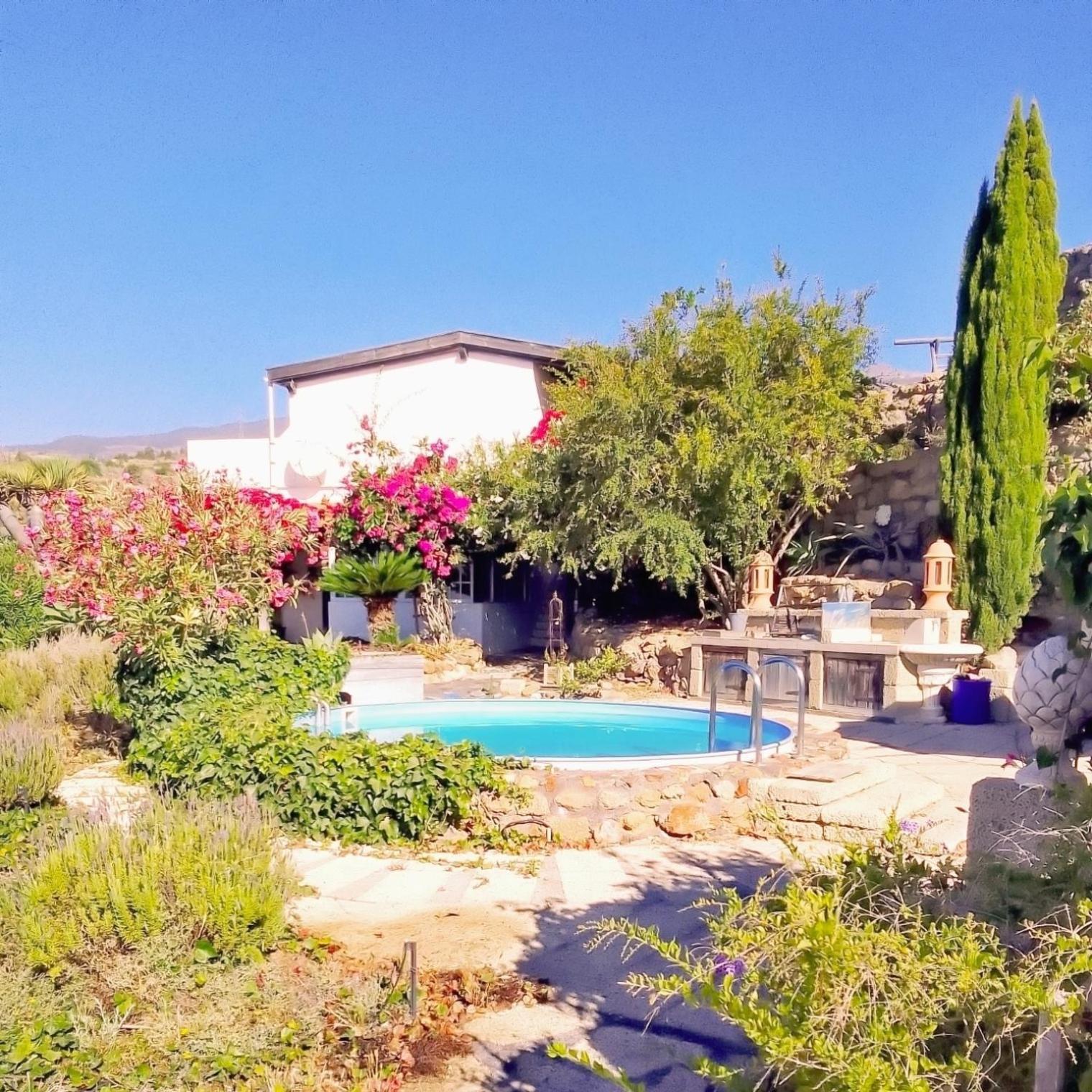 -Casa Azul-Arico Viejo La Sabinita - Baden, Wandern, Klettern, Individualurlaub Jenseits Des Massentourismus, Villa Kültér fotó